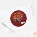 Zoek naar grappige duivel stickers Satan