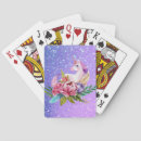 Zoek naar glitter speelkaarten Eenhoorn