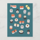 Zoek naar sushi briefkaarten Japans eten