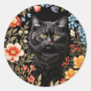 Zoek naar zwarte kat stickers Voor haar
