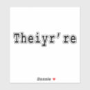 Zoek naar grammatica stickers Sarcastisch