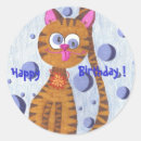 Zoek naar katten gelukkige verjaardag stickers Ieder kind