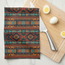 Zoek naar inheemse amerikaan keuken handdoeken Aztec
