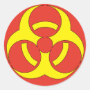 Zoek naar biohazard stickers Geel