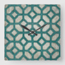 Zoek naar symmetrie klokken Decoratief