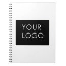 Zoek naar zakelijke notitieboeken Aangepaste logo