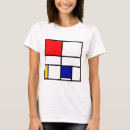 Zoek naar mondriaan tshirts Schilderij