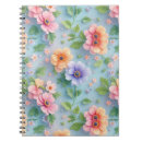 Zoek naar bloemen notitieboeken Pastel