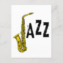 Zoek naar jazz briefkaarten Saxofoon