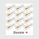 Zoek naar klassieke gitaar stickers Gitarist