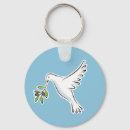 Zoek naar duif vrede sleutelhangers Vredesduif