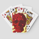 Zoek naar bloed speelkaarten Rood