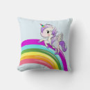 Zoek naar cartoon eenhoorn kussens Girly