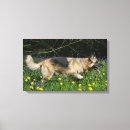 Zoek naar german shepherd kunst Bloemen