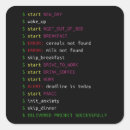 Zoek naar programmeur stickers Programmeertaal