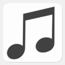 Zoek naar muzieksymbolen stickers Symbool