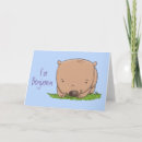 Zoek naar wombat kaarten Schattig