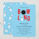 Zoek naar bowling posters uitnodigingen Meisje verjaardagsfeest