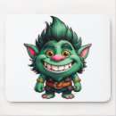 Zoek naar groen monster muismatten Fantasie