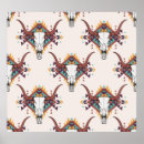 Zoek naar stieren schedel posters Boho