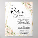 Zoek naar ringen posters Trouwdouche