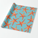 Zoek naar tropisch strand cadeaupapier Zeester