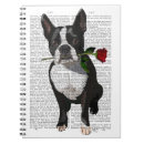 Zoek naar boston terrier notitieboeken Hondenkunst