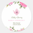 Zoek naar engelse rozen stickers Baby shower