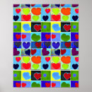 Zoek naar abstract hart posters Schattig