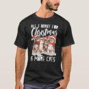 Zoek naar katten grap tshirts Kerstmis