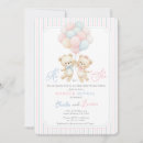 Zoek naar baby party gender reveal uitnodigingen Aanstaande moeder