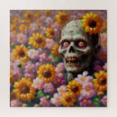 Zoek naar zombie puzzels Halloween