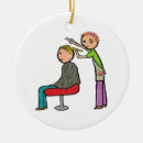 Zoek naar hair stylist ornamenten Kapster