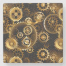 Zoek naar messing onderzetters Steampunk