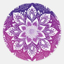 Zoek naar paarse mandala stickers Geometrisch