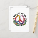 Zoek naar vredesteken briefkaarten Bloemen