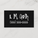 Zoek naar gothic visitekaartjes Zwart