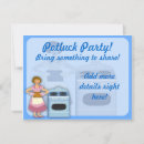 Zoek naar potluck party uitnodigingen Diner