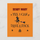 Zoek naar heks op bezem briefkaarten Voor iedereen