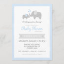 Zoek naar blauwe olifant uitnodigingen Aanstaande moeder