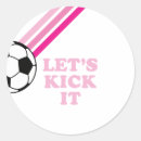 Zoek naar roze voetbal stickers Verjaardag