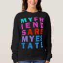 Zoek naar vriendschap hoodies Citaat