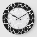 Zoek naar luipaard patroon klokken Zwart