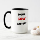 Zoek naar batterij mokken Minimalistisch ontwerp