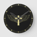 Zoek naar vleugels klokken Kruis