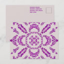 Zoek naar paarse orchidee briefkaarten Voor haar
