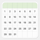 Zoek naar maandelijkse stickers Bujo