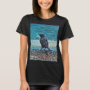 Zoek naar zwarte kraai tshirts Voor haar