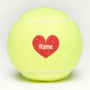 Zoek naar liefde tennisballen Rood