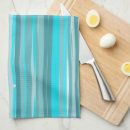 Zoek naar aqua blauw keuken handdoeken Strepen